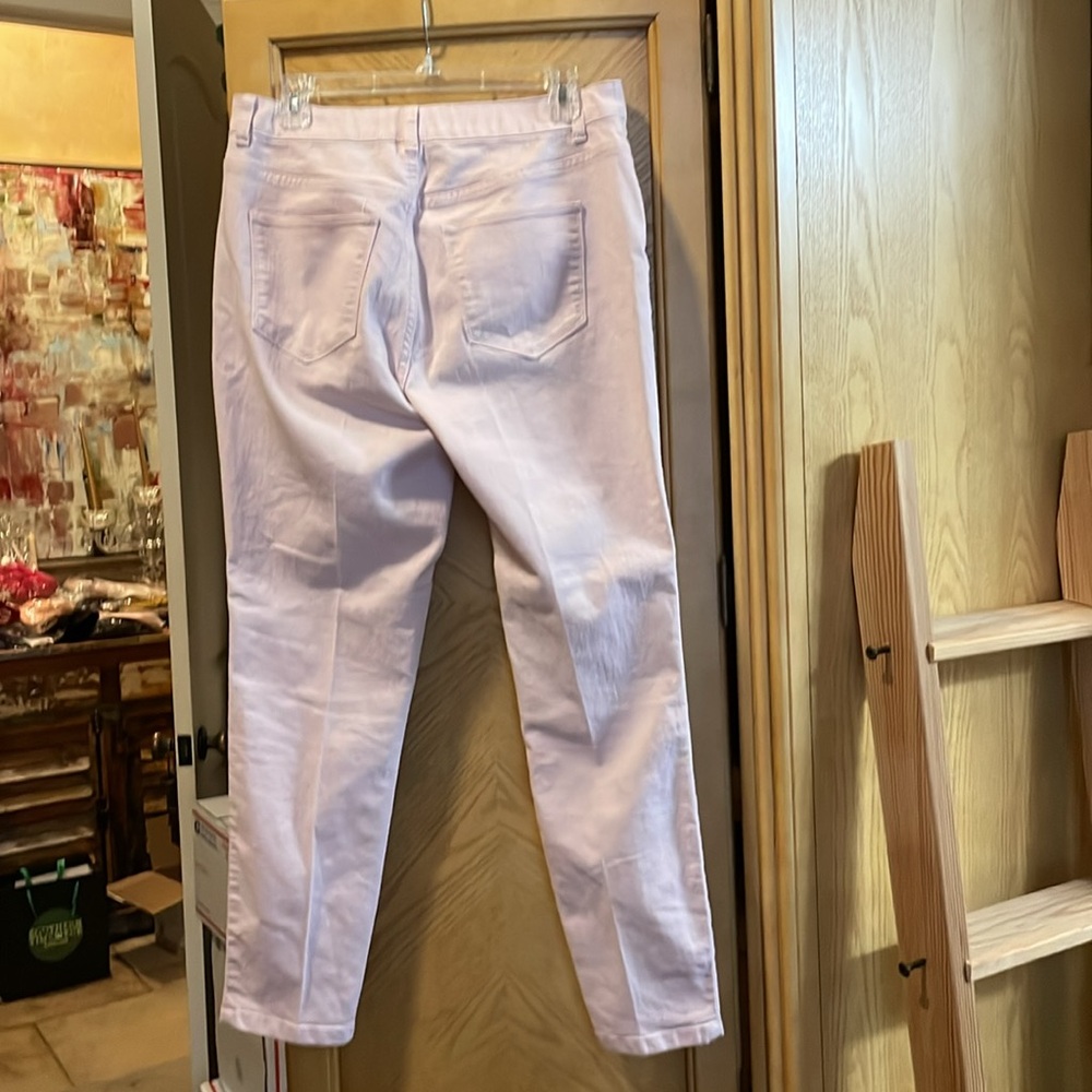 Signature slimming by Christopher banks pink jeans size 8 - Picture 5 of 8